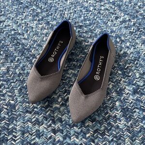 Rothy’s the Point Charcoal Flats